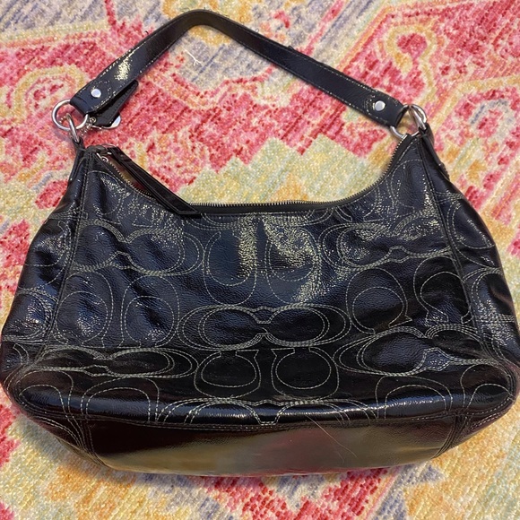 Coach Leather Purse - Black - Picture 3 of 3